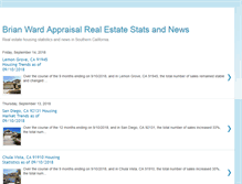 Tablet Screenshot of blog.brianward.com